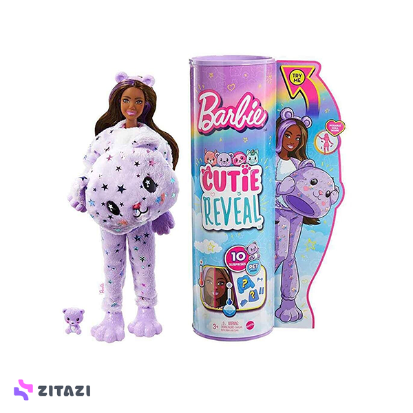 عروسک باربی مدل خرگوش Barbie Cutie Reveal S2 Dream Bear